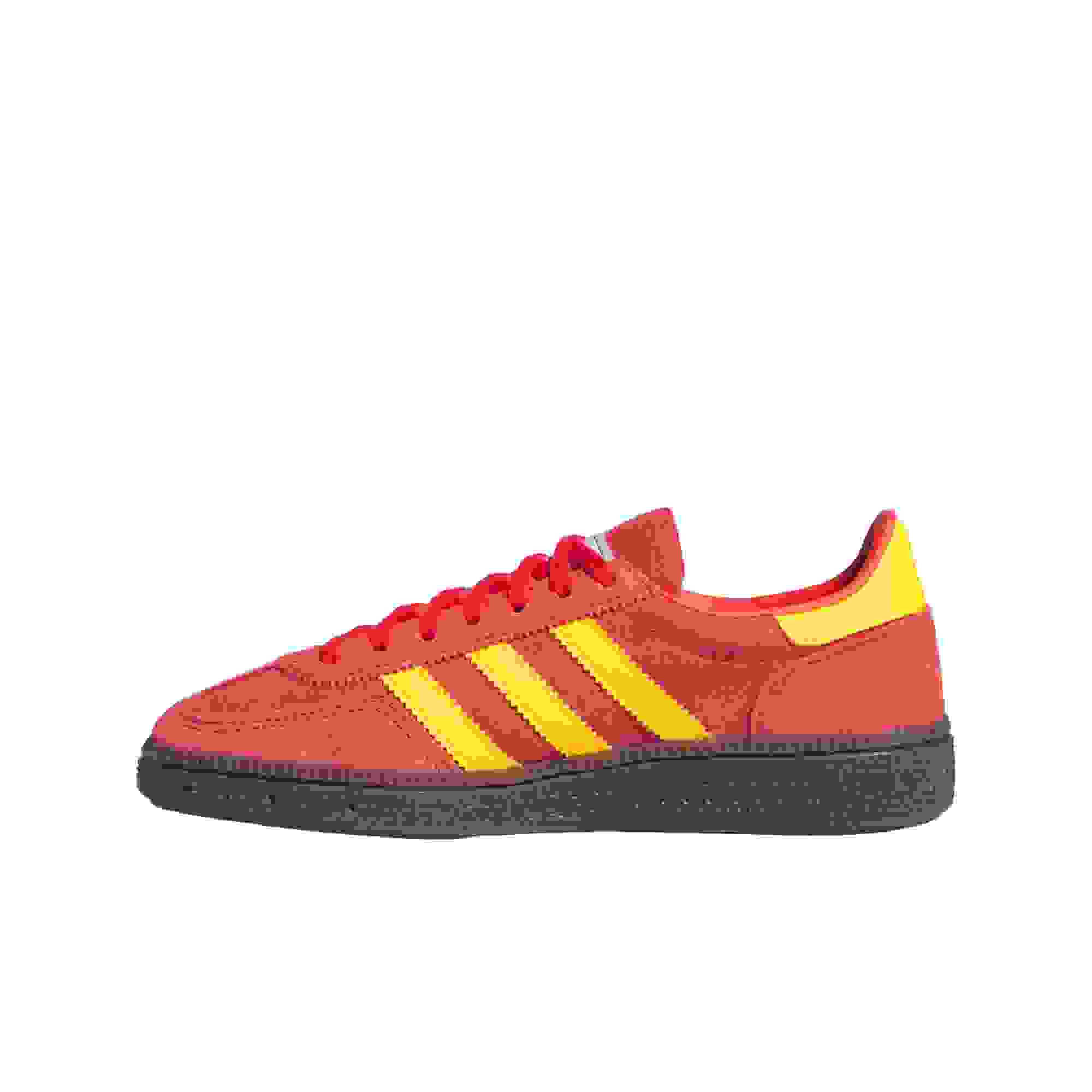 adidas Originals Handball Spezial Grade School Boys' "Semi Lucid Red/Lucid Tangerine/Gum Shoe